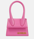 Jacquemus Le Chiquito Pink Leather Detachable Strap Mini Tote Bag